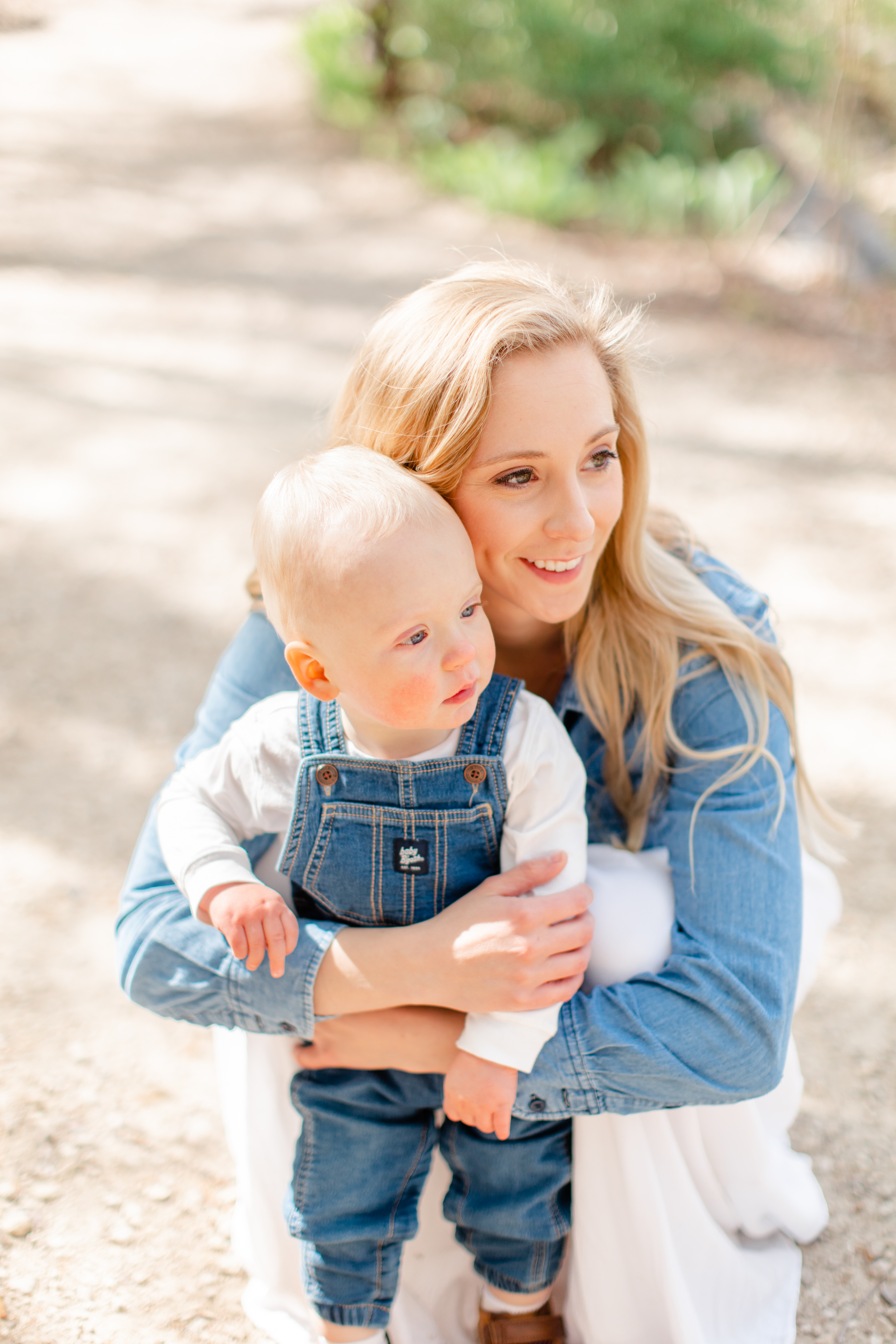 picture of Lauren and son